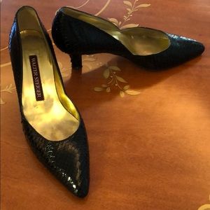 Walter Steiger Shoes Color Black size 51/2B. Italy